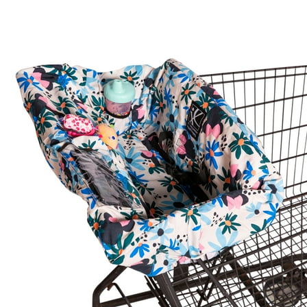 Disney Baby by J.L. Childress Shopping Cart and High Chair Cover, Minnie Mouse Multi-Color