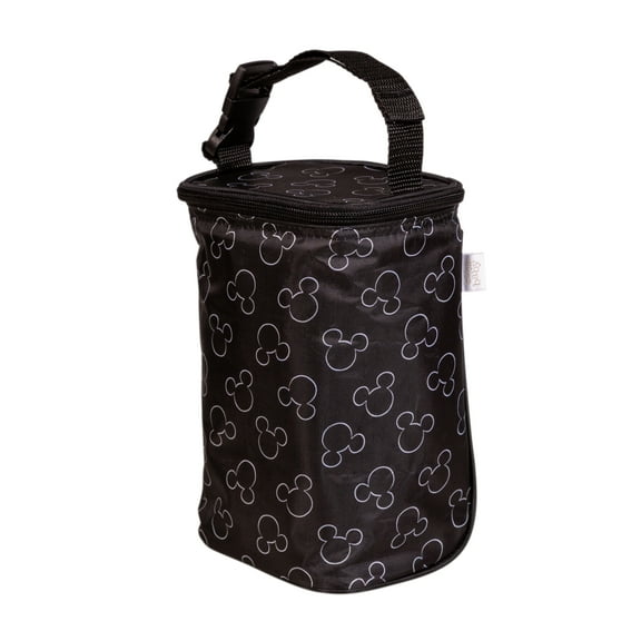 Disney Baby by J.L. Childress, Two COOL Breastmilk Cooler, Baby Bottle & Food Bag, Mickey Mouse