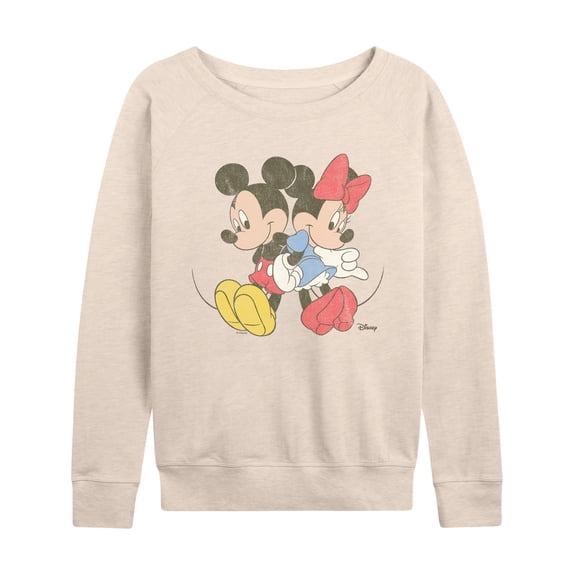 Disney - Back To Back - Women's French Terry Long Sleeve Pullover