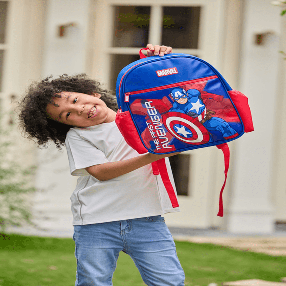 Disney Marvel Captain America Toddler Backpack Boys Kids School Backpack Back to School Gift