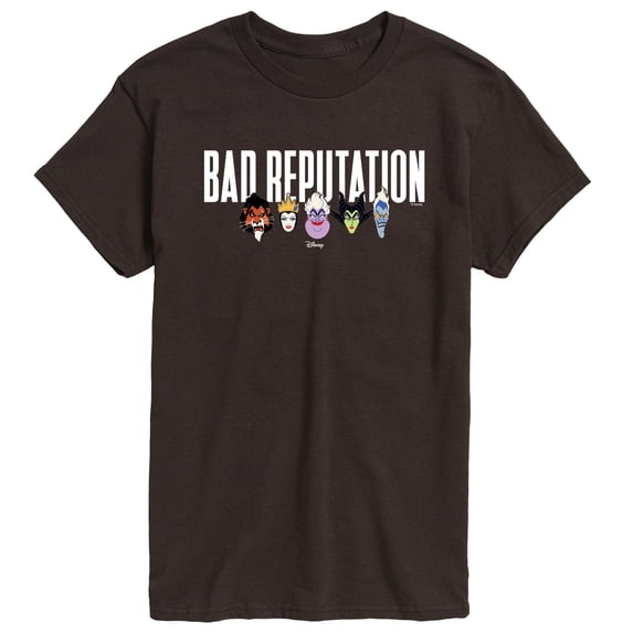 Disney - Bad Reputation Villains Horizontal Chest - Men's Short Sleeve Graphic T-Shirt