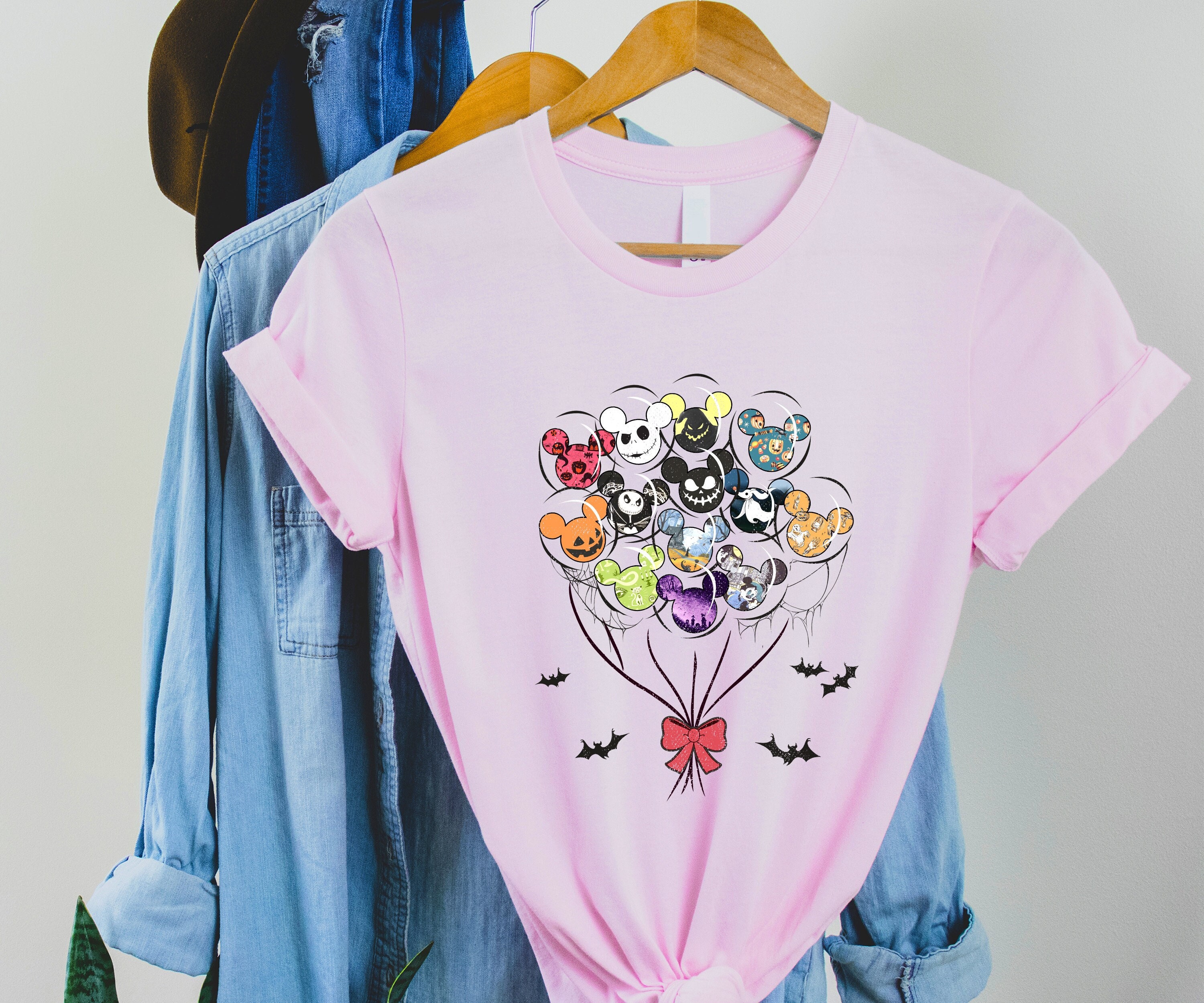 Disney Balloons Halloween Shirt, Mickey Balloons Halloween Shirt