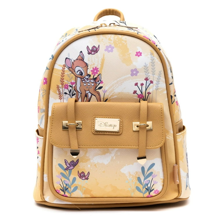Disney Bambi 11 inch Vegan Leather Mini Backpack Walmart