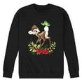 thumbnail image 1 of Disney Bambi - Christmas - Botanical Butterfly - Men's Crew Neck Fleece Pullover, 1 of 5