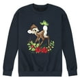 thumbnail image 1 of Disney Bambi - Christmas - Botanical Butterfly - Men's Crew Neck Fleece Pullover, 1 of 5