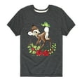 thumbnail image 1 of Disney Bambi - Christmas - Botanical Butterfly - Toddler & Youth Short Sleeve Graphic T-Shirt, 1 of 5