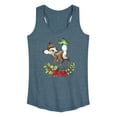 thumbnail image 1 of Disney Bambi - Christmas - Botanical Butterfly - Women's Racerback Tank Top, 1 of 5