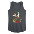 thumbnail image 1 of Disney Bambi - Christmas - Botanical Butterfly - Women's Racerback Tank Top, 1 of 5
