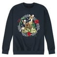 thumbnail image 1 of Disney Bambi - Christmas - Family In The Forest - Men's Crew Neck Fleece Pullover, 1 of 5