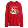 thumbnail image 1 of Disney Bambi - Christmas - Snowy Bunny Kisses - Men's Long Sleeve T-Shirt, 1 of 4
