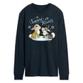 thumbnail image 1 of Disney Bambi - Christmas - Snowy Bunny Kisses - Men's Long Sleeve T-Shirt, 1 of 5