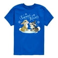 thumbnail image 1 of Disney Bambi - Christmas - Snowy Bunny Kisses - Toddler & Youth Short Sleeve Graphic T-Shirt, 1 of 5