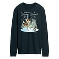 thumbnail image 1 of Disney Bambi - Christmas - Up To Snow Good - Men's Long Sleeve T-Shirt, 1 of 5