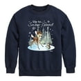 thumbnail image 1 of Disney Bambi - Christmas - Up To Snow Good - Toddler & Youth Crewneck Fleece Sweatshirt, 1 of 5