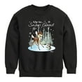 thumbnail image 1 of Disney Bambi - Christmas - Up To Snow Good - Toddler & Youth Crewneck Fleece Sweatshirt, 1 of 5