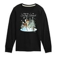 thumbnail image 1 of Disney Bambi - Christmas - Up To Snow Good - Toddler & Youth Long Sleeve Graphic T-Shirt, 1 of 5