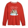 thumbnail image 1 of Disney Bambi - Christmas - Up To Snow Good - Toddler & Youth Long Sleeve Graphic T-Shirt, 1 of 5