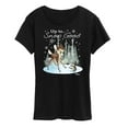 thumbnail image 1 of Disney Bambi - Christmas - Up To Snow Good - Women's Short Sleeve Graphic T-Shirt, 1 of 5