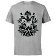 thumbnail image 1 of Disney Bambi Ink Drawing - Short Sleeve Cotton T-Shirt for Adults -Customized-Athletic Heather, 1 of 5