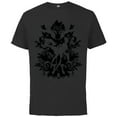 thumbnail image 1 of Disney Bambi Ink Drawing - Short Sleeve Cotton T-Shirt for Adults -Customized-Black, 1 of 5