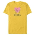 thumbnail image 1 of Disney Bambi Momma Mother's Day - Short Sleeve Blended T-Shirt for Adults - Customized-Yellow, 1 of 5