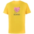 thumbnail image 1 of Disney Bambi Momma Mother's Day - Short Sleeve Cotton T-Shirt for Adults - Customized-Yellow, 1 of 5