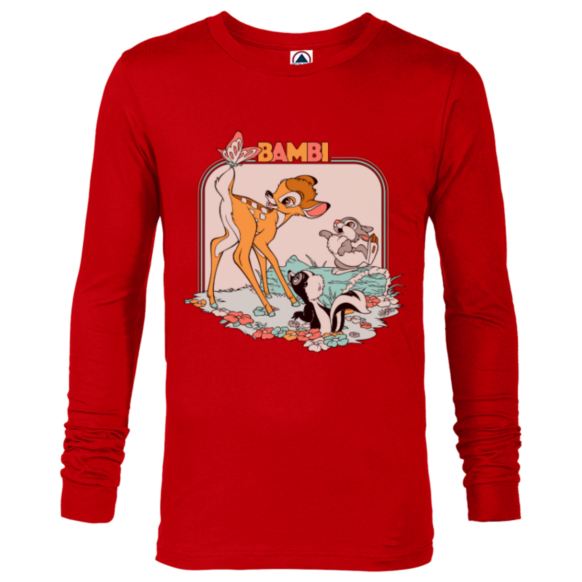 disney-bambi-movie-retro-long-sleeve-t-shirt-for-men-customized-new