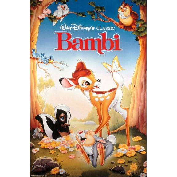 Disney Bambi - One Sheet Wall Poster, 22.375" x 34"