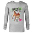 thumbnail image 1 of Disney Bambi and Thumper Besties BFF Best Friends Valentine - Long Sleeve T-Shirt for Men - Customized-Athletic Heather, 1 of 5