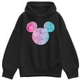 thumbnail image 1 of Disney - Bandana Pattern Mickey - Women's Oversized Fleece Hoodie Sweatshirt, 1 of 3