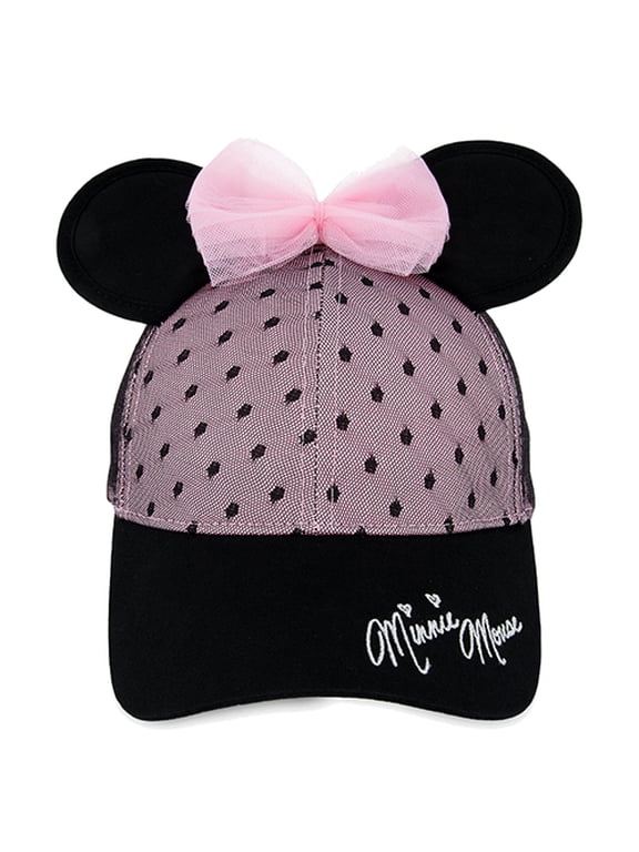 Baseball Cap - Sweet Minnie Mouse Ears for Women
