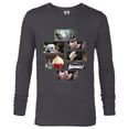 thumbnail image 1 of Disney Baymax! Series Scenes Big Hero 6 - Long Sleeve T-Shirt for Men - Customized-Charcoal Heather, 1 of 5