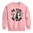 thumbnail image 1 of Disney - Be Cool Be Kind - Toddler & Youth Crewneck Fleece Sweatshirt, 1 of 4
