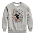 thumbnail image 1 of Disney - Be Creative - Toddler & Youth Crewneck Fleece Sweatshirt, 1 of 5
