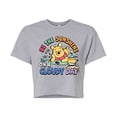 thumbnail image 1 of Disney - Be The Sunshine - Juniors Cropped Cotton Blend T-Shirt, 1 of 4