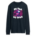 thumbnail image 1 of Disney - Be You Be True Minnie Mouse - Men's Long Sleeve Graphic T-Shirt, 1 of 5