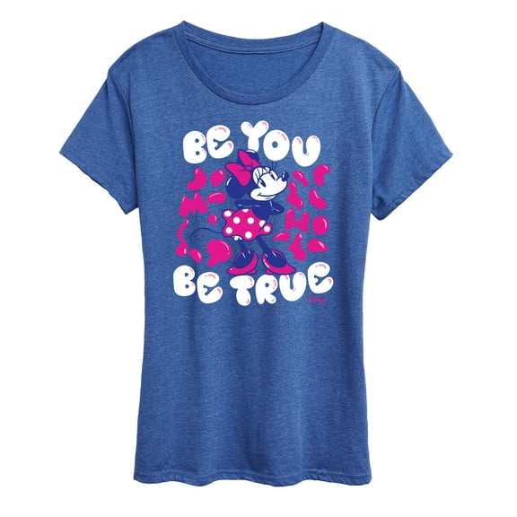 Disney - Be You Be True Minnie Mouse - Women's Short Sleeve Graphic T-Shirt