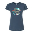 thumbnail image 1 of Disney - Beach Buddies - Juniors Fitted Graphic T-Shirt, 1 of 5