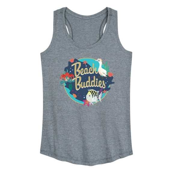 Disney - Beach Buddies - Ladies Racerback Tank