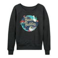 thumbnail image 1 of Disney - Beach Buddies - Women's Lightweight French Terry Long Sleeve Shirt, 1 of 5