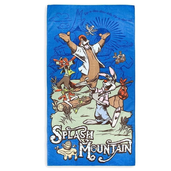 Disney Beach Towel - Splash Mountain