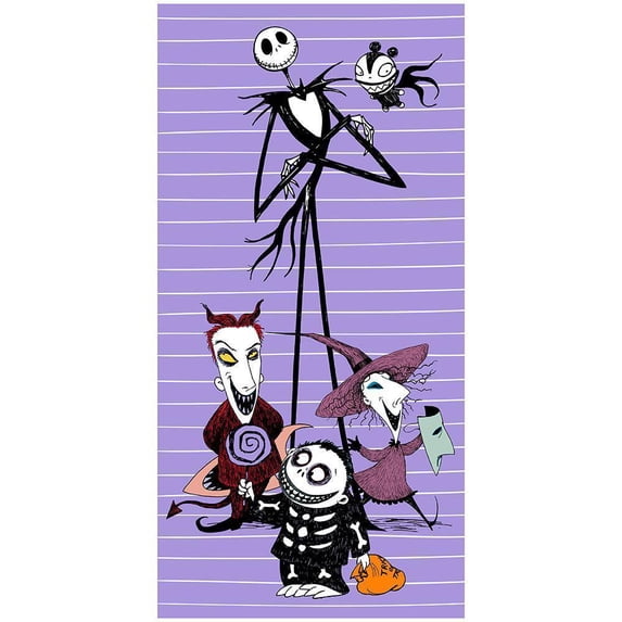 Disney Beach Towels - Nightmare Before Christmas The Kids Beach