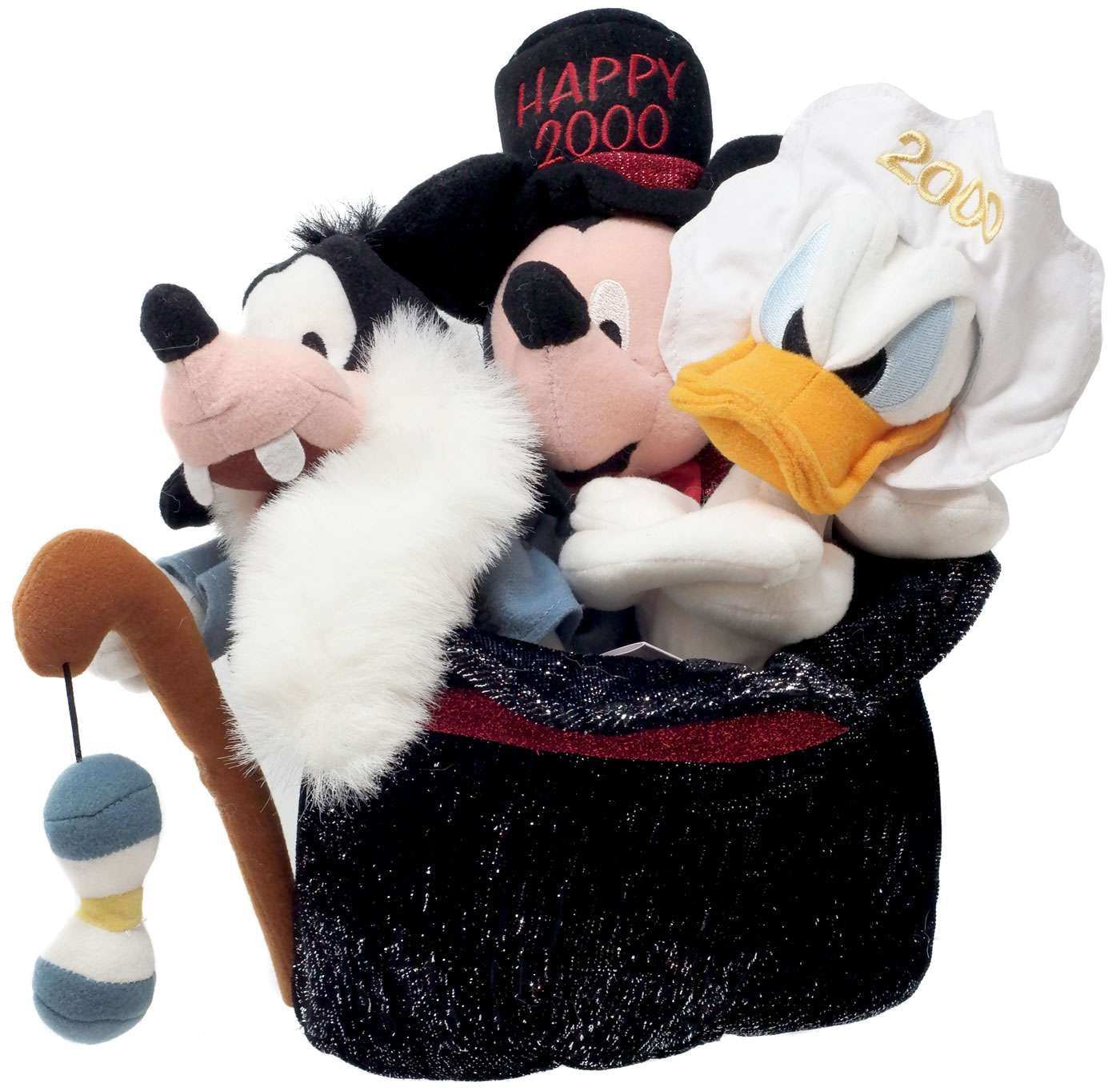 b*u様 90s〜00s old disney dreads mickey te Disney Mickey, Donald & Goofy Plush Set (Happy 2000) - Walmart.com