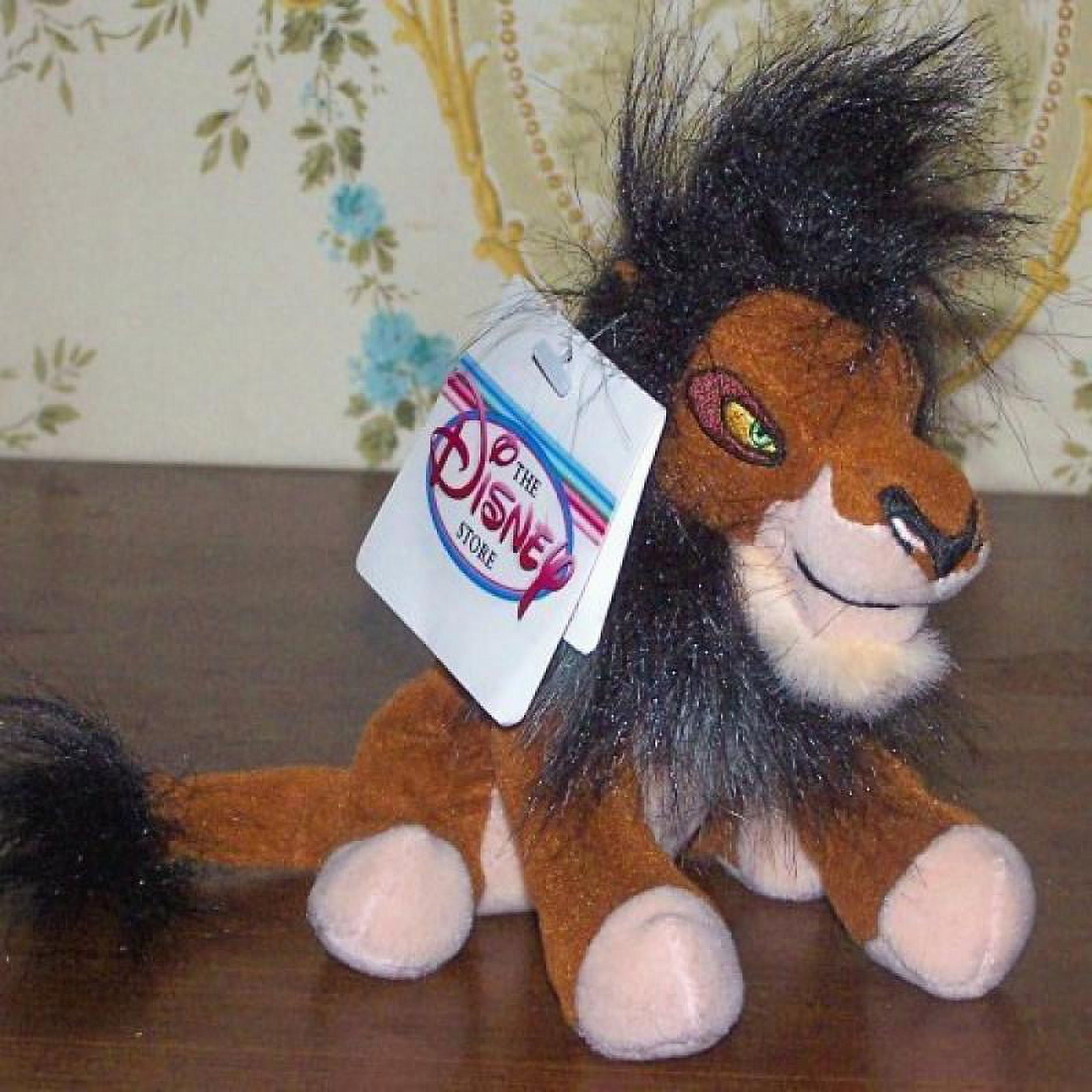 Disney Brandclub Disney Bean Bag Plush SCAR The Lion King 8 inch