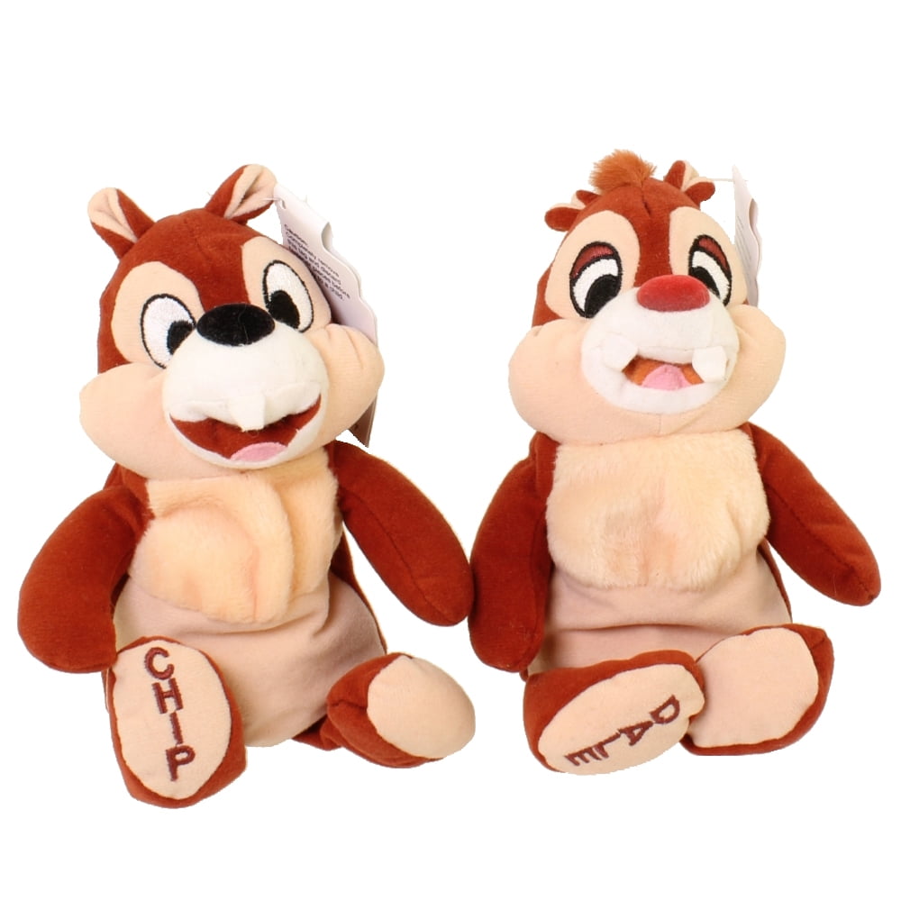 Disney Bean Bag Plush SET OF CHIP 'N' DALE (WDW or Mouseketoys