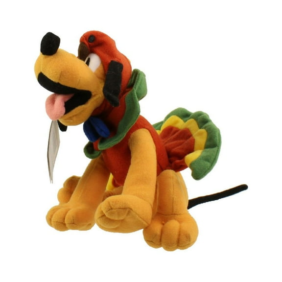 Disney Bean Bag Plush - TURKEY PLUTO (Mickey Mouse) (9 inch)