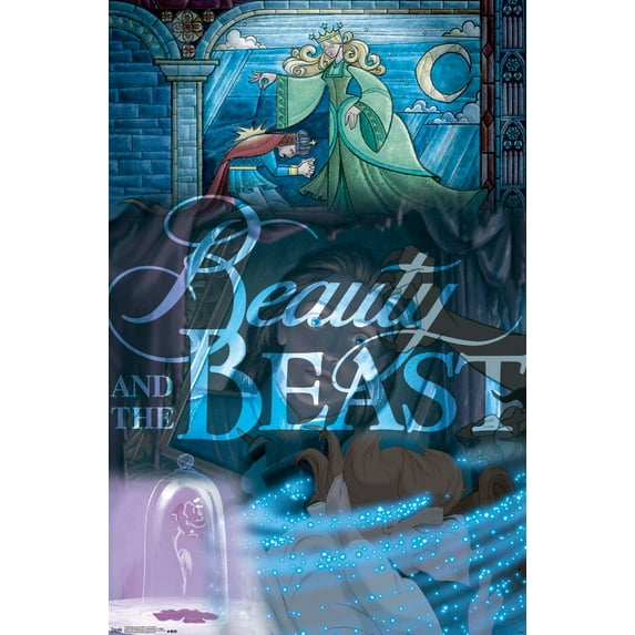 Disney Beauty And The Beast - Enchanted Wall Poster, 14.725" x 22.375"