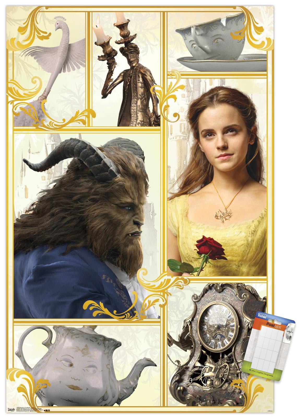 Disney Beauty And The Beast - Group Wall Poster, 22.375" x 34"