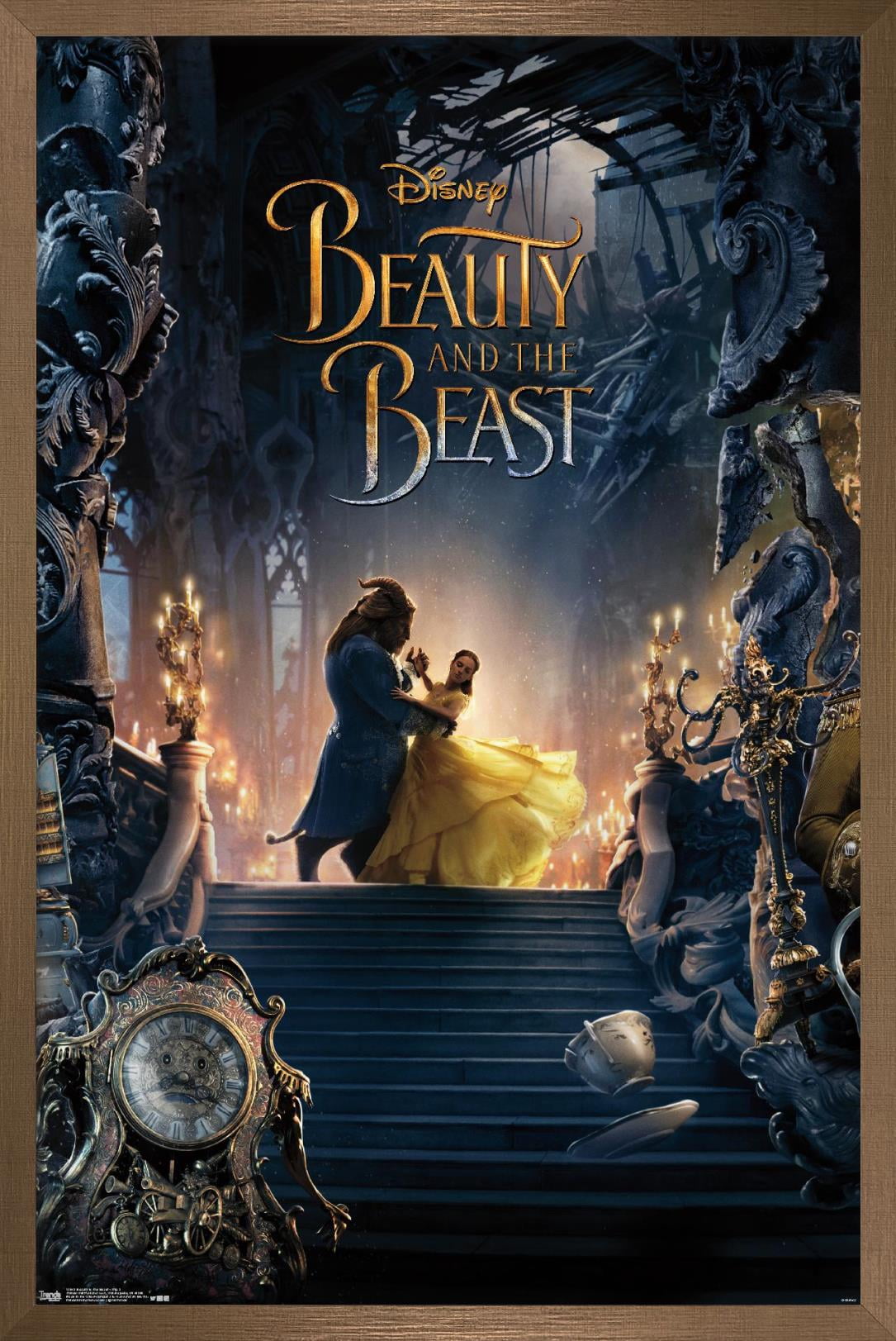 Disney's Beauty and the Beast ポスター　額付き Disney-Beauty-And-The-Beast-