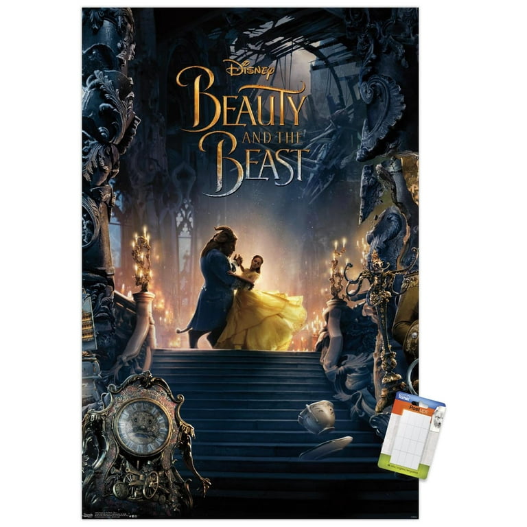Disney Beauty And The Beast - Triptych 2 Wall Poster, 14.725